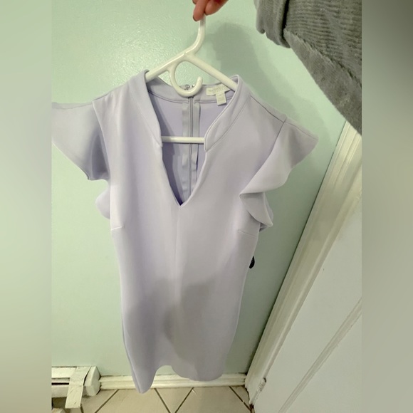 New York & Company lavender midi dress - Picture 2 of 5